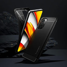 Заредете изображение във визуализатора на галерията – Spigen rugged armor for poco f3 / mi 11i matte black - TopMag
