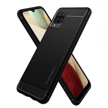 Заредете изображение във визуализатора на галерията – Spigen rugged armor for samsung a12 matte black - TopMag
