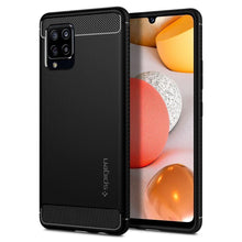 Заредете изображение във визуализатора на галерията – Spigen rugged armor for samsung a42 5g matte black - TopMag
