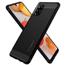 Заредете изображение във визуализатора на галерията – Spigen rugged armor for samsung a42 5g matte black - TopMag
