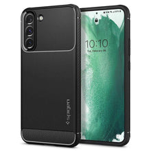 Заредете изображение във визуализатора на галерията – Spigen rugged armor for samsung s22 plus matte black - TopMag
