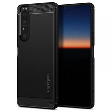 Заредете изображение във визуализатора на галерията – Spigen rugged armor for sony xperia 1 iii matte black - TopMag
