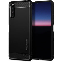 Заредете изображение във визуализатора на галерията – Spigen rugged armor for sony xperia 10 iii matte black - TopMag
