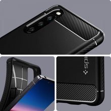 Заредете изображение във визуализатора на галерията – Spigen rugged armor for sony xperia 10 iii matte black - TopMag
