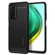 Заредете изображение във визуализатора на галерията – Spigen rugged armor for xiaomi mi 10t / mi 10t pro matte black - само за 34 лв
