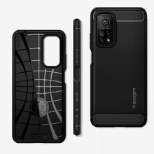 Заредете изображение във визуализатора на галерията – Spigen rugged armor for xiaomi mi 10t / mi 10t pro matte black - само за 34 лв

