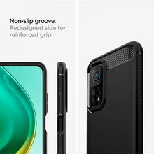 Заредете изображение във визуализатора на галерията – Spigen rugged armor for xiaomi mi 10t / mi 10t pro matte black - само за 34 лв
