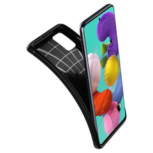 Заредете изображение във визуализатора на галерията – Spigen rugged armor гръб - samsung a51 matte черен - само за 32.1 лв
