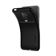 Заредете изображение във визуализатора на галерията – Spigen rugged armor гръб - Xiaomi pocophone f1 черен - само за 33.1 лв
