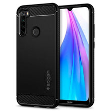 Заредете изображение във визуализатора на галерията – Spigen rugged armor гръб - xiaomi redmi note 8t matte черен - само за 32.1 лв
