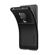 Заредете изображение във визуализатора на галерията – Spigen rugged armor гръб за huawei mate 20 черен - само за 33.9 лв
