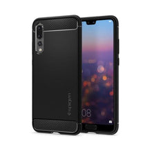 Заредете изображение във визуализатора на галерията – Spigen rugged armor гръб за huawei p20 pro черен - само за 31.6 лв
