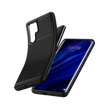 Заредете изображение във визуализатора на галерията – Spigen rugged armor гръб за huawei p30 pro черен - TopMag
