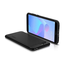 Заредете изображение във визуализатора на галерията – Spigen rugged armor гръб за huawei y6 prime 2018 черен - само за 33.2 лв
