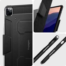 Заредете изображение във визуализатора на галерията – Spigen rugged armor гръб за ipad pro 12.9 2021 черен - TopMag

