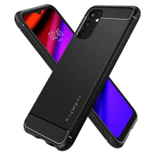 Заредете изображение във визуализатора на галерията – Spigen rugged armor гръб за samsung a13 4g matte black - TopMag
