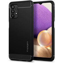Заредете изображение във визуализатора на галерията – Spigen rugged armor гръб за samsung a32 5g чарен матов - TopMag
