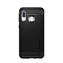 Заредете изображение във визуализатора на галерията – Spigen rugged armor гръб за samsung a40 черен - само за 31.6 лв
