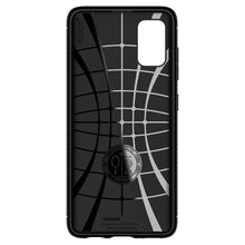 Заредете изображение във визуализатора на галерията – Spigen rugged armor гръб за samsung  a41 черен - само за 34 лв
