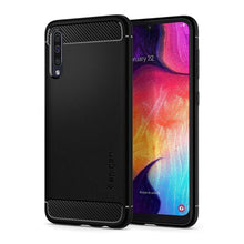 Заредете изображение във визуализатора на галерията – Spigen rugged armor гръб за samsung a50 / a50s / a30s черен - само за 31.6 лв
