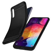 Заредете изображение във визуализатора на галерията – Spigen rugged armor гръб за samsung a50 / a50s / a30s черен - само за 31.6 лв
