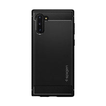 Заредете изображение във визуализатора на галерията – Spigen rugged armor гръб за samsung note 10 черен - само за 34.2 лв
