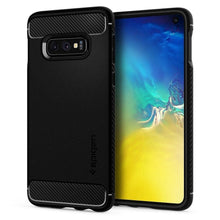 Заредете изображение във визуализатора на галерията – Spigen rugged armor гръб за samsung s10 lite мат черен - само за 32.6 лв
