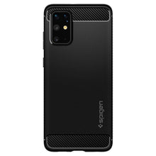 Заредете изображение във визуализатора на галерията – Spigen rugged armor гръб за samsung s20 plus черен мат - само за 34 лв
