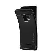 Заредете изображение във визуализатора на галерията – Spigen rugged armor гръб за samsung s9 matte черен - само за 31.6 лв
