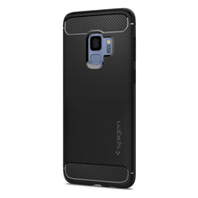 Заредете изображение във визуализатора на галерията – Spigen rugged armor гръб за samsung s9 matte черен - само за 31.6 лв
