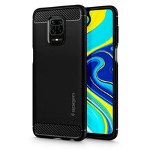Заредете изображение във визуализатора на галерията – Spigen rugged armor гръб за xiaomi redmi note 9s / 9 pro / 9 pro max мат черен - само за 34.3 лв
