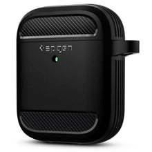 Заредете изображение във визуализатора на галерията – Spigen rugged armor калъф за airpods мат черен - само за 35.5 лв
