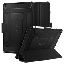 Заредете изображение във визуализатора на галерията – Spigen rugged armor калъф за ipad 10.2 2019 / 2020 / 2021 black - TopMag
