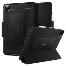 Заредете изображение във визуализатора на галерията – Spigen rugged armor калъг за ipad pro 11 2020 / 2021 black - TopMag
