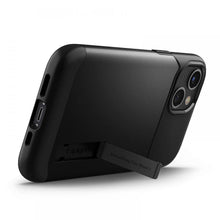 Заредете изображение във визуализатора на галерията – Spigen slim armor case гръб за iphone 13 mini black - TopMag
