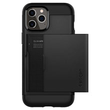 Заредете изображение във визуализатора на галерията – SPIGEN Slim Armor CS for IPHONE 12 / 12 PRO black - TopMag
