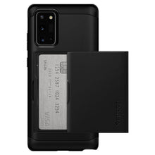 Заредете изображение във визуализатора на галерията – Spigen slim armor cs for samsung note 20 black - само за 48.3 лв

