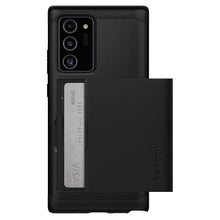 Заредете изображение във визуализатора на галерията – Spigen slim armor cs for samsung note 20 ultra black - само за 48.8 лв

