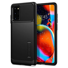 Заредете изображение във визуализатора на галерията – Spigen slim armor for samsung note 20 black - само за 45.3 лв
