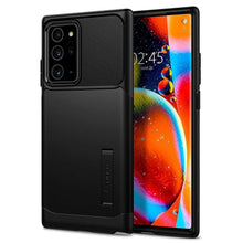 Заредете изображение във визуализатора на галерията – Spigen slim armor for samsung note 20 ultra black - само за 45.3 лв
