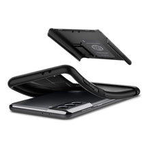 Заредете изображение във визуализатора на галерията – Spigen slim armor for samsung s21 black - само за 46.3 лв

