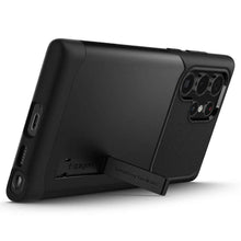Заредете изображение във визуализатора на галерията – Spigen slim armor for samsung s22 ultra black - TopMag

