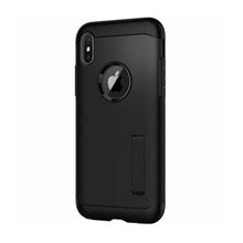 Заредете изображение във визуализатора на галерията – Spigen slim armor гръб - iPhone x / xs   черен - само за 42.8 лв
