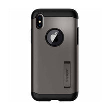 Заредете изображение във визуализатора на галерията – Spigen slim armor гръб - iPhone x / xs сив - само за 43.5 лв
