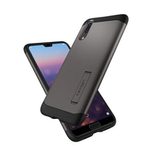Заредете изображение във визуализатора на галерията – Spigen slim armor гръб за huawei p20 сив - само за 43.5 лв
