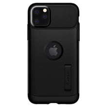 Заредете изображение във визуализатора на галерията – Spigen slim armor гръб за iPhone 11 ( 6.1) черен - само за 43.3 лв
