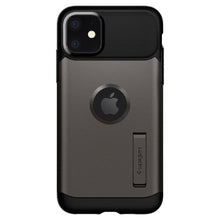 Заредете изображение във визуализатора на галерията – Spigen slim armor гръб за iPhone 11 ( 6.1) сив - само за 43.2 лв
