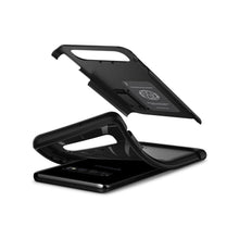 Заредете изображение във визуализатора на галерията – Spigen slim armor гръб за samsung s10 черен - само за 43.3 лв
