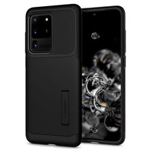 Заредете изображение във визуализатора на галерията – Spigen slim armor гръб за samsung s20 ultra черен - само за 43.7 лв
