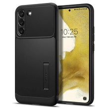 Заредете изображение във визуализатора на галерията – Spigen slim armor гръб за samsung s22 black - TopMag
